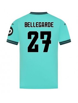 Billige Wolves Jean-Ricner Bellegarde #27 Bortedrakt 2025-26 Kortermet